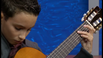 Max Ramirez, age 9,  performs on television 